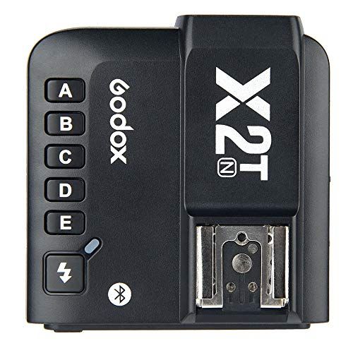  Godox X2T-N 2.4G Wireless Flash Trigger Transmitter Compatible with Nikon Camera Support i-TTL HSS 1/8000s Group Function LED Control Panel