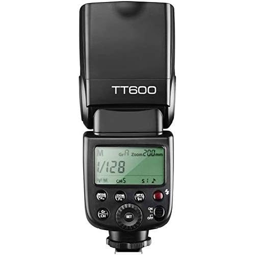  Godox 2x TT600 High Speed Sync 2.4G GN60 Camera Flash Speedlite Speedlight with Godox X2T-N Wireless Remote Trigger Transmitter Compatible for Nikon Camera & 2x Diffusers & 2x Filt