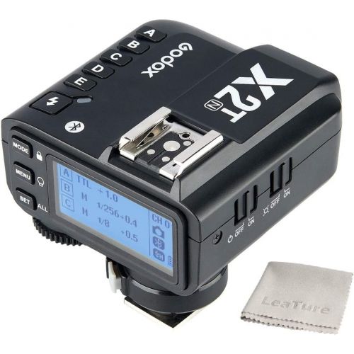  Godox X2T-N TTL Wireless Trigger, 1/8000s High-Speed Sync 2.4G TTL Transmitter, Compatible with Nikon Cameras (X2T-N)