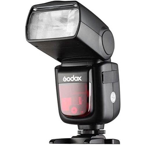  Godox V860II-N I-TTL GN60 2.4G High-Speed Sync 1/8000s Li-ion Battery Camera Flash Speedlite Speedlight Compatible for Nikon Cameras with 15x17cm Softbox & Filter & USB LED