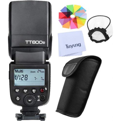  Godox TT600S GN60 2.4G Wireless X System Speedlite Flash for Sony Camera,0.1-2.6s Recycle time,5600k±200k Color Temperature,32 Channel,230 Full Power Flashes,Compatible for AD360II