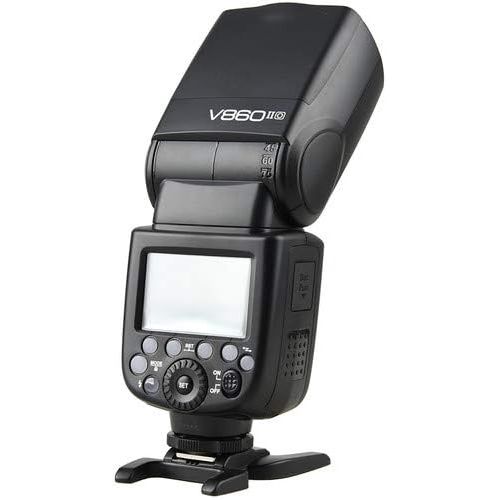  Godox VING V860IIO TTL Li-Ion Flash Kit for Olympus/Panasonic Cameras Camera Flash Speedlite Bundle