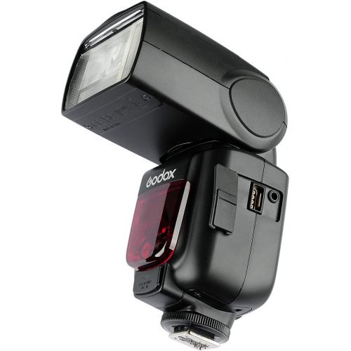  Godox 2x TT600 High Speed Sync 2.4G GN60 Camera Flash Speedlite Speedlight with Godox X2T-N Wireless Remote Trigger Transmitter Compatible for Nikon Camera & 2x Diffusers & 2x Filt