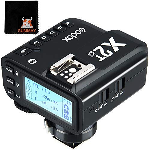  GODOX X2T-O TTL Flash Trigger 1/8000s HSS TTL Manual Function for Olympus for Panasonic Cameras with Clean Cloth (X2T-O) (X2T-O)