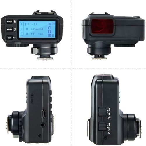  GODOX X2T-O TTL Flash Trigger 1/8000s HSS TTL Manual Function for Olympus for Panasonic Cameras with Clean Cloth (X2T-O) (X2T-O)