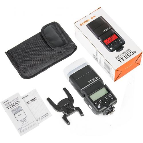  GODOX TT350o 2.4G HSS 1/8000s TTL GN36 Camera Flash Speedlite Compatible Olympus/Panasonic Mirrorless Digital Camera