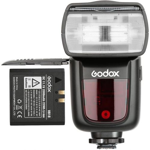  [아마존베스트]Godox V860II-S High-Speed Sync GN60 1/8000 2.4G TTL Li-on Battery Camera Flash Speedlite Compatible for Sony Camera+LETWING Cloth+Softbox+Color Filter