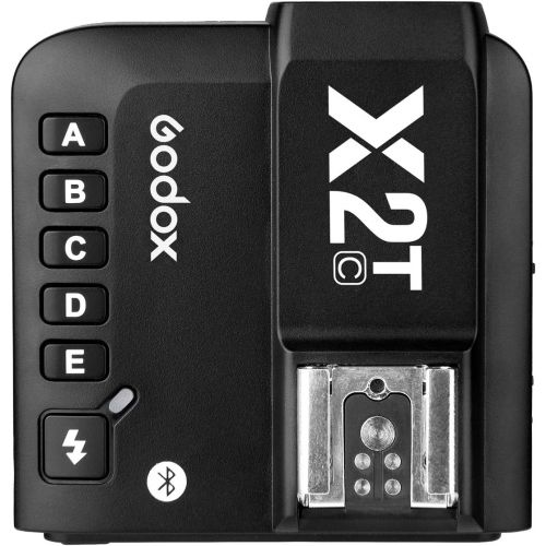  [아마존베스트]Godox TT600 HSS 1/8000S 2.4G Wireless GN60 Flash Speedlite Built in Godox X System Receiver with X2T-C Trigger Transmitter Compatible Canon Camera