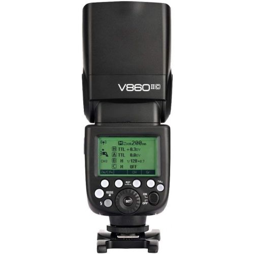  [아마존베스트]Godox V860II-C E-TTL II 2.4G High Speed Sync 1/8000s GN60 Li-ion Battery Camera Flash Speedlite Light Compatible for Canon Cameras & Godox XPro-C Wireless Flash Trigger Transmitter
