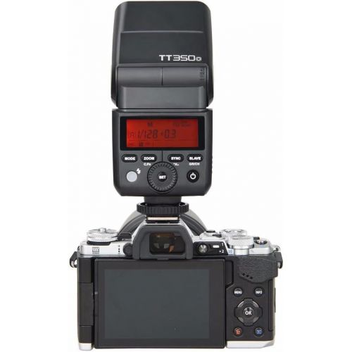  [아마존베스트]Godox TT350O 2.4G HSS 1/8000s TTL GN36 Camera Flash Speedlite for Olympus/Panasonic Mirrorless Digital Camera w/EACHSHOT Color Filters