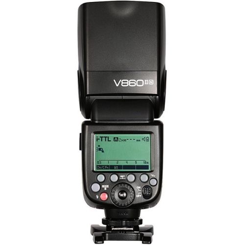  [아마존베스트]Godox V860II-N i-TTL 2.4G High Speed Sync 1/8000s GN60 Li-ion Battery Camera Flash Speedlite Light Compatible for Nikon Cameras & Godox XPro-N Wireless Flash Trigger Transmitter