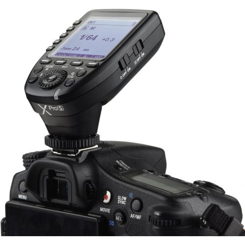  [아마존베스트]Godox Xpro-S TTL Wireless Studio Flash Trigger Transmitter for Sony Cameras, 2.4G X System 1/8000s HSS,TTL-Convert-Manual Function,11 Customizable Functions