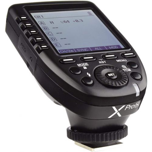  [아마존베스트]Godox XPro-N i-TTL 2.4G 1/8000s Wireless Flash Trigger Transmitter 16 Groups and 32 Channels for Nikon Hotshoe Camera Flash TT350N V350N TT685N V860 V850 AD200 AD400Pro AD600 Pro A