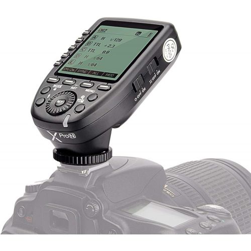  [아마존베스트]Godox XPro-N i-TTL 2.4G 1/8000s Wireless Flash Trigger Transmitter 16 Groups and 32 Channels for Nikon Hotshoe Camera Flash TT350N V350N TT685N V860 V850 AD200 AD400Pro AD600 Pro A