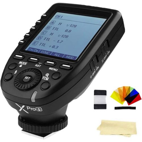  [아마존베스트]Godox XPro-O TTL 2.4G High-Speed Sync Wireless Flash Trigger Transmitter Compatible for Olympus Panasonic,1/8000s,11 Customizable Functions,16 Groups and 32 Channels,2.4G Wireless