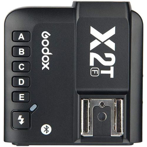  [아마존베스트]Godox X2T-F 2.4G Wireless Flash Trigger Transmitter for Fuji with TTL II HSS 1/8000s Group Function LED Control Panel Firmware Update