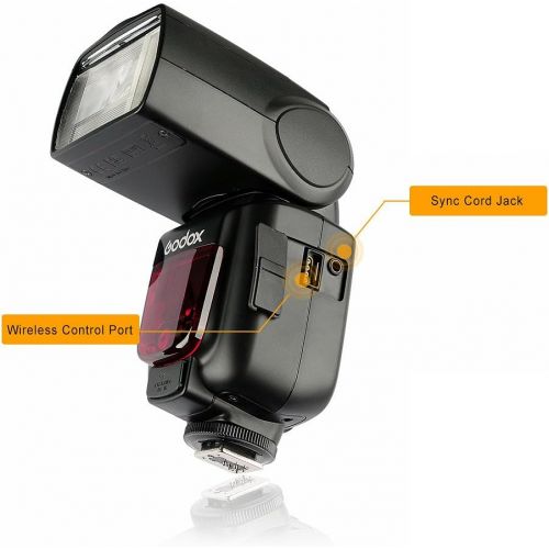 [아마존베스트]Godox TT600 Speedlite Flash with Built-in 2.4G Wireless Transmission for Canon, Nikon, Pentax, Olympus and Other Digital Cameras with Standard Hotshoe