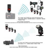 [아마존베스트]GODOX TT350S 2.4G HSS 1 / 8000s TTL GN36 Camera Speedlite Compatible for Sony Mirrorless Digital Camera