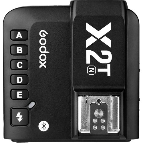  [아마존베스트]Godox 2X TT600 High Speed Sync 2.4G Wireless Camera Flash Speedlite Light with Godox X1T-N Remote Trigger Transmitter Compatible for Nikon Camera& 2X Diffuser& CONXTRUE USB LED