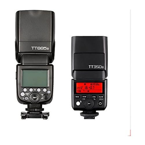 Godox GODOX TT685S TTL Camera Flash High Speed 18000s GN60 Compatible Sony DSLR Cameras+GODOX TT350S 2.4G HSS 1  8000s TTL GN36 Speedlite Compatible Sony Mirrorless Digital Camera