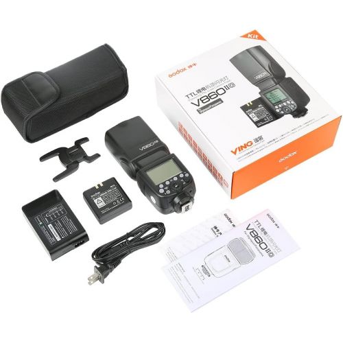  Godox V860II-O TTL 2.4G HSS 18000s Camera Flash Speedlite with Color Filters for Olympus E-M10II E-M5II E-M1 E-PL5 E-PL6 E-PL7 E-PL8 E-P3 E-P5 Pen-F DSLR Cameras