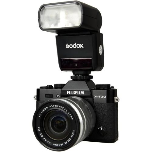 Godox TT350F TTL 2.4G HSS 18000s GN36 Camera Flash Speedlite with Godox X1T-F Wireless Flash Trigger Transmitter for Fuji Fujifilm Cameras X-Pro2 X-T20 X-T2 X-T1 X-Pro1 X-T10 X-E1