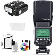 Godox TT685N TTL Camera Flash 2.4GHz High Speed 18000s GN60 with X1T-N TTL Wireless Transmitter Compatible for Nikon Cameras