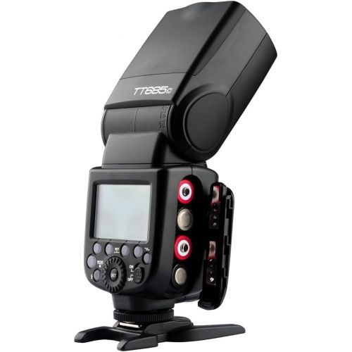  Godox TT685C TTL Speedlite Flash 2.4GHz High Speed 18000s GN60 with X1T-C TTL Wireless Transmitter Compatible for Canon Camera