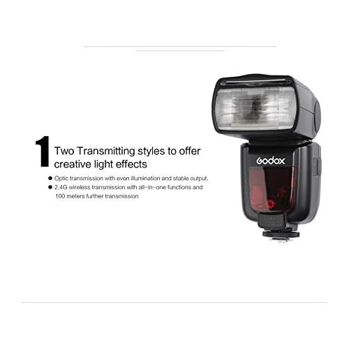  Godox TT685C Speedlite High-Speed Sync External TTL Compatible for Canon Flash 1100D 1000D 7D 6D 60D 50D 600D 500D