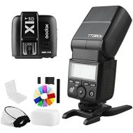 Godox Mini Speedlite TT350O Camera Flash TTL HSS GN36 with X1T-O Transmitter Compatible for Olympus e-m5 e-pl7