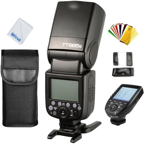  Godox TT685C 2.4G TTL Flash Speedlite with XPro-C TTL Wireless Flash Trigger for Canon 450D 500D 550D 600D 650D 1000D 1100D 30D 40D 50D