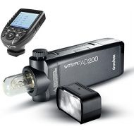 Godox AD200 200Ws TTL GN60 HSS Flash Built-in 2.4G Wireless and Xpro-C Transmitter Compatible Canon