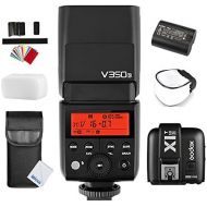 Godox GODOX V350S TTL 2.4G HSS 18000s GN36 Li-ion Battery Camera Flash Speedlite with X1T-S TTL Wireless Flash Trigger for Sony a7RII, a7RII, a7R, a58, a99, ILCE6000L, a77 II, RX10, a9