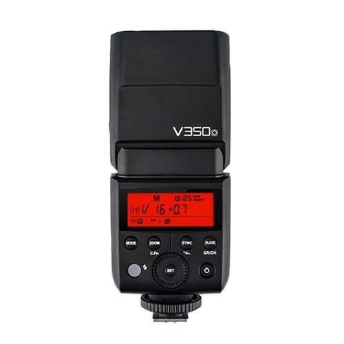  Godox GODOX V350O TTL Flash for Olympus Panasonic 2.4G 18000s HSS GN36 Li-ion Battery Camera Speedlite, 500 Full Power Flash, 0.1 to 1.7s Recycle Time