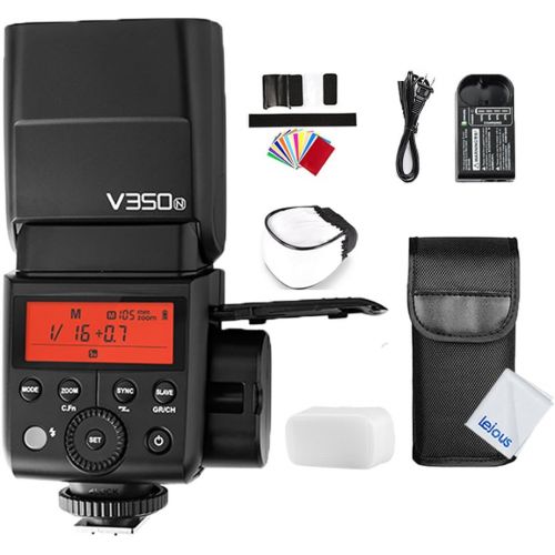  Godox GODOX V350N TTL 2.4G 18000s HSS GN36 Camera Flash Speedlite with Rechargeable Li-ion Battery for Nikon Cameras