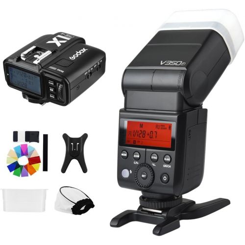  Godox V350F TTL HSS 18000s Speedlite Flash Speed Return 0.1-0.7s Built-in 2000mAh Li-ion Battery with X1T-F Trigger Compatible for Fuji Fujifilm