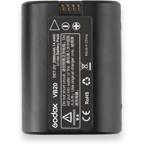  Godox V350F TTL HSS 18000s Speedlite Flash Speed Return 0.1-0.7s Built-in 2000mAh Li-ion Battery with X1T-F Trigger Compatible for Fuji Fujifilm