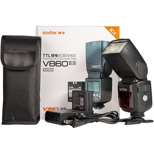  Godox V860II-S Pioneering Camera Flash Speedlite Flash for Sony DSLR Camera