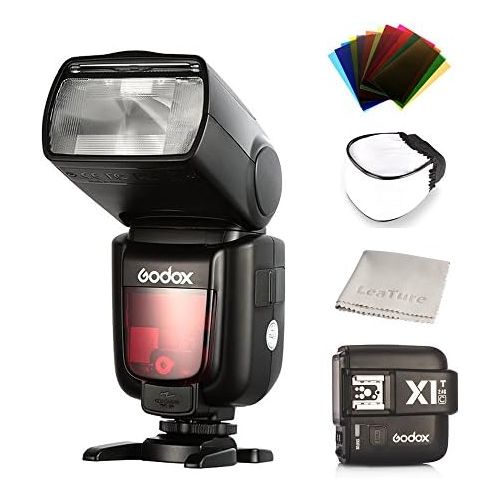  Godox TT685C Speedlite Camera Flash with X1T-C Transmitter for Canon DSLR Cameras EOS 400D Digital 450D 500D 550D 600D 650D 1000D 1100D 30D 40D 50D 60D 5D Mark II 5D Mark III 6D 7D