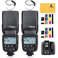 Godox GODOX TT600 2.4G Wireless 2X Camera Flash Speedlite,GODOX X1T-N Flash Trigger for Nikon Cameras