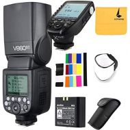 Godox V860II-F 2.4G TTL Li-on Battery Camera Flash Speedlite Compatible Fujifilm Camera X-Pro2 X-T20 X-T1 X-T2 X-Pro1 X100F,Godox XPro-F 2.4G TTL Wireless High Speed Sync 18000s F