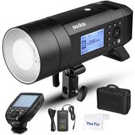 Godox AD400Pro Outdoor Strobe Flash - All-in-One Outdoor Flash 400Ws GN72 18000s HSS TTL Battery-Powered Monolight + Godox Xpro-F Trigger Transmission Compatible Fujifilm Cameras