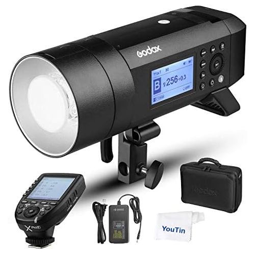  Godox AD400Pro Outdoor Strobe Flash - All-in-One Outdoor Flash 400Ws GN72 18000s HSS TTL Battery-Powered Monolight + Godox Xpro-F Trigger Transmission Compatible Fujifilm Cameras