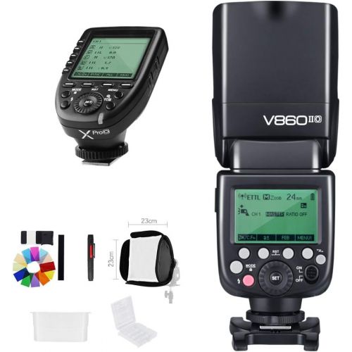  Godox Ving V860II-O 2.4G GN60 TTL HSS 18000s Li-ion Battery Camera Flash Speedlite with Xpro-O Wireless Flash Trigger Compatible Olympus Panasonic Cameras