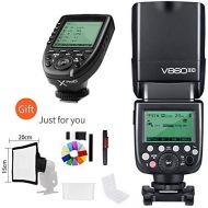 Godox V860II-C 2.4G GN60 TTL HSS 18000s Li-on Battery Camera Flash Speedlite with Xpro-C Wireless Flash Trigger Compatible for Canon Camera