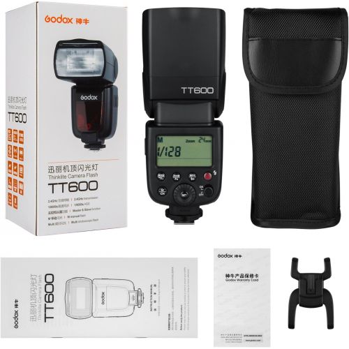  Godox GODOX TT600 2.4G Wireless 3X Camera Flash Speedlite,GODOX XPro-N Flash Trigger Compatible with Nikon Camera