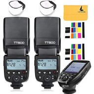 Godox GODOX TT600 2.4G Wireless 2X Camera Flash Speedlite,GODOX XPro-N Flash Trigger Compatible with Nikon Camera
