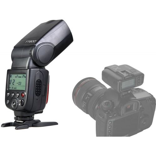  Godox GODOX TT600 2.4G Wireless 3X Camera Flash Speedlite,GODOX X1T-C TTL Wireless Transmitter for Canon EOS series cameras,3X Diffuer,3X LETWING Color Filter