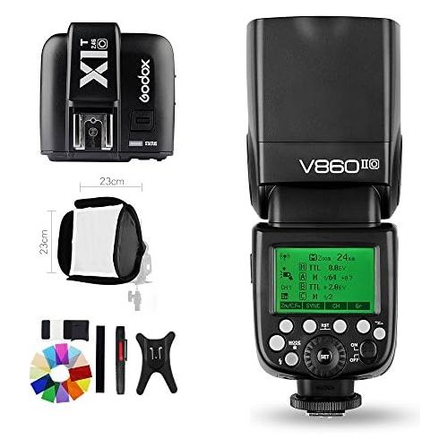  Godox VING V860II-O GN60 HSS 18000s TTL Li-ion Battery Speedlite Flash + X1T-O Trigger Compatible for Olympus Panasonic Cameras