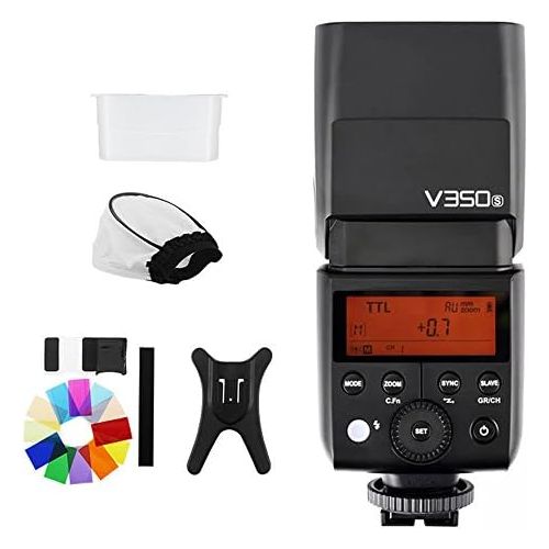  Godox V350S TTL HSS 18000s Speedlite Flash with Speed Return 0.1-0.7s Built-in 2000mAh Li-ion Battery Compatible for Sony Camera